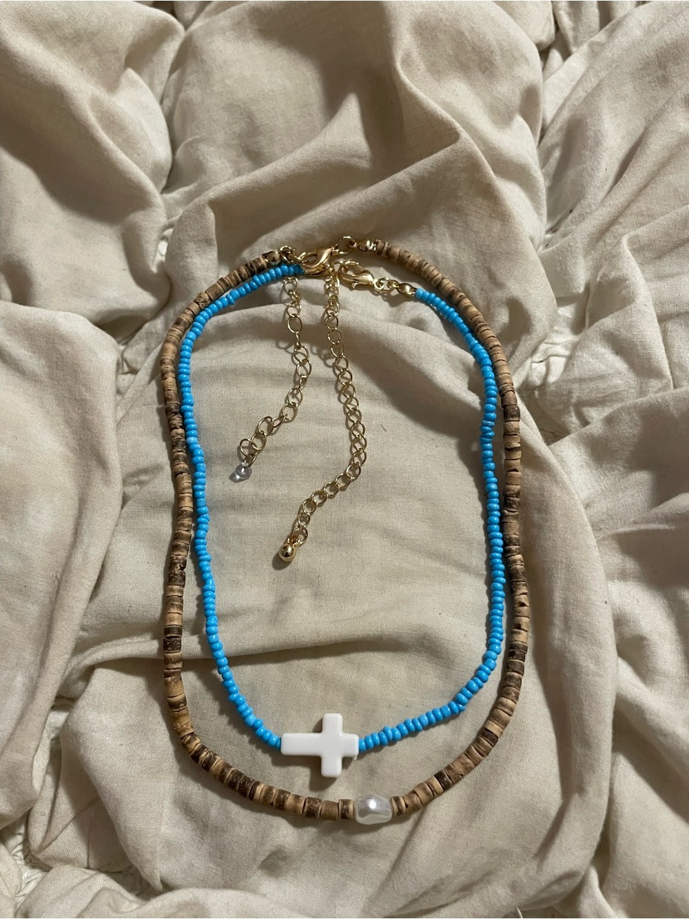 Urban Gold-Tone & Beaded Layered Necklace Set